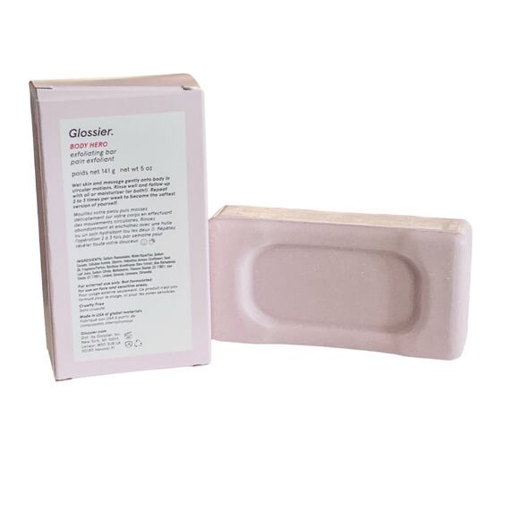 Glossier Body Hero Exfoliating No-Mess Gentle Scrub Bar Hydrate Discontinued - Picture 6 of 8